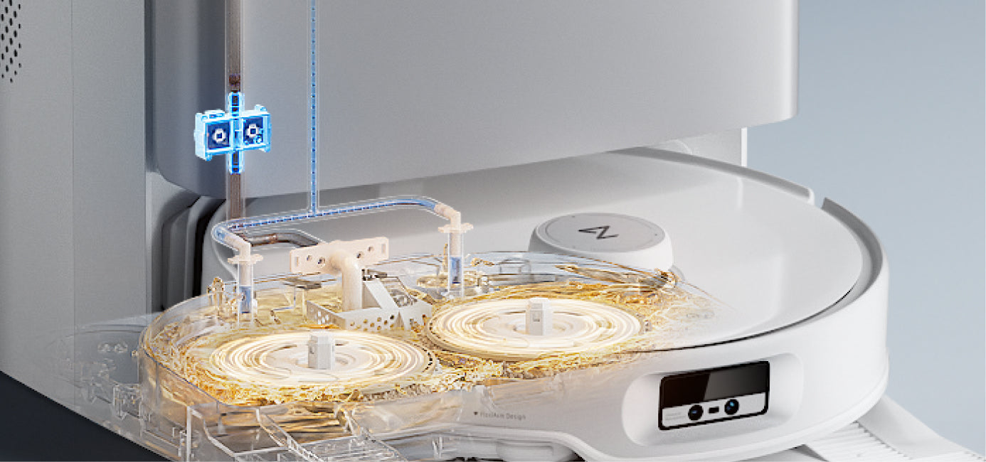 dirt detection re-wash roborock qrevo edge series