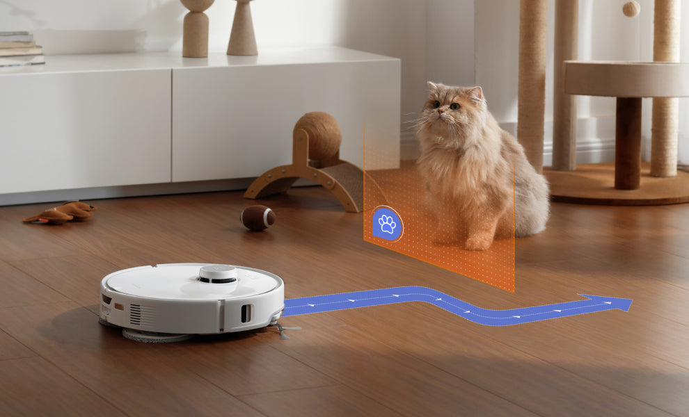 automatic pet recognition roborock vacuum