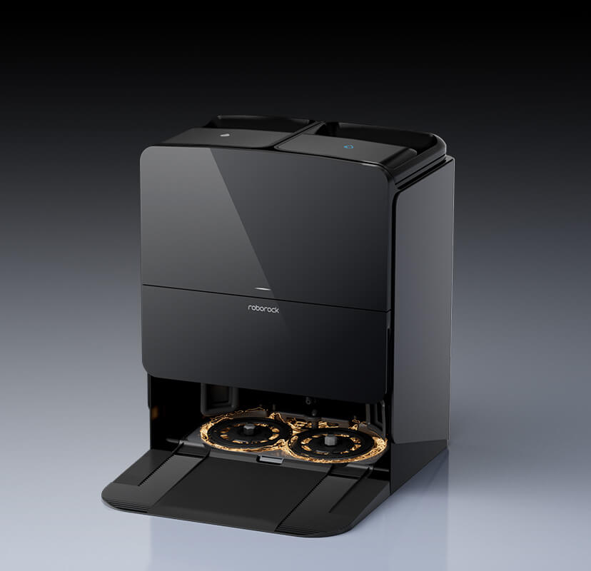 roborock saros 10r hot water mop washing